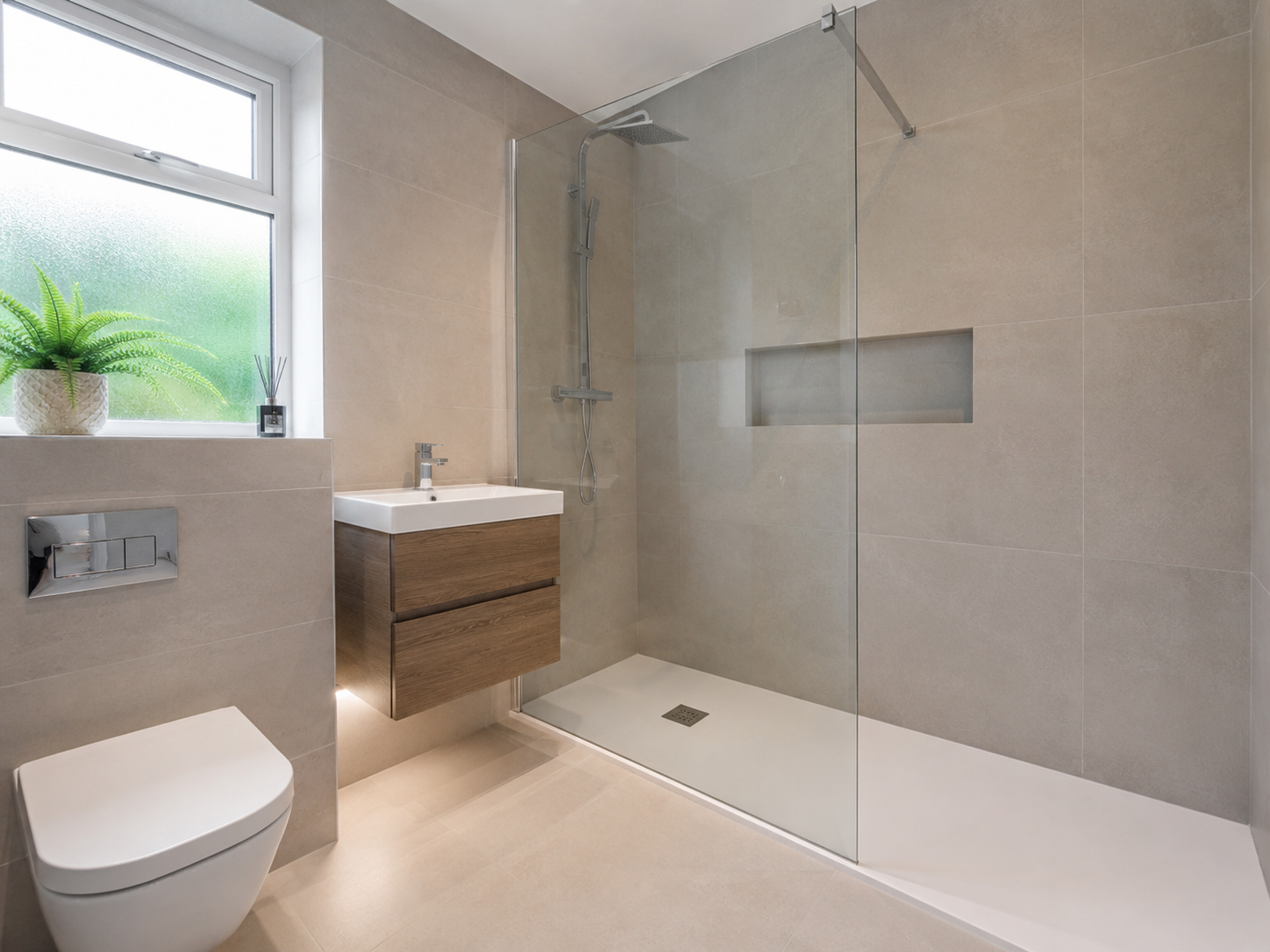 Bathrooms work by DJC-TECH Plumbing & Heating in Northampton