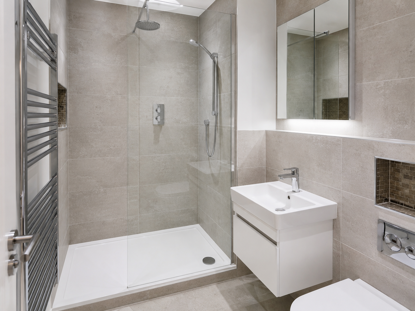 En-suite shower room — DJC-TECH, Northampton